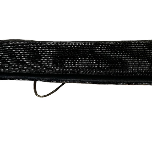 VINTAGE 1960’s Walborg Clutch Purse with Brass Crossbody Strap - Picture 4 of 15